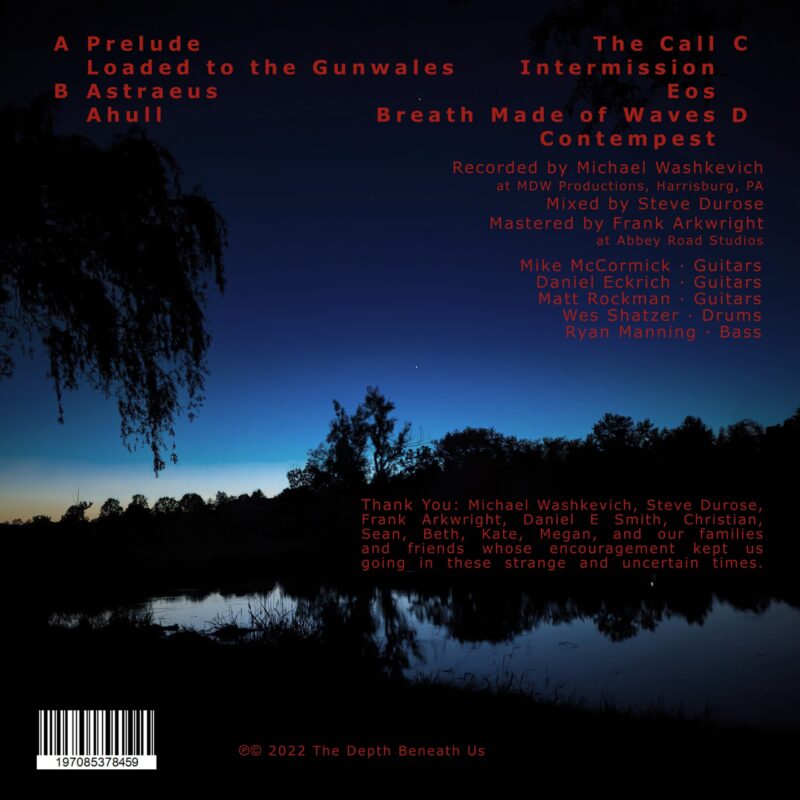 Alternative view of The Depth Beneath Us - The depth beneath us